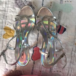 Sparkle 2 1/2 inch heels